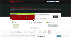 Desktop Screenshot of maldivehosting.net